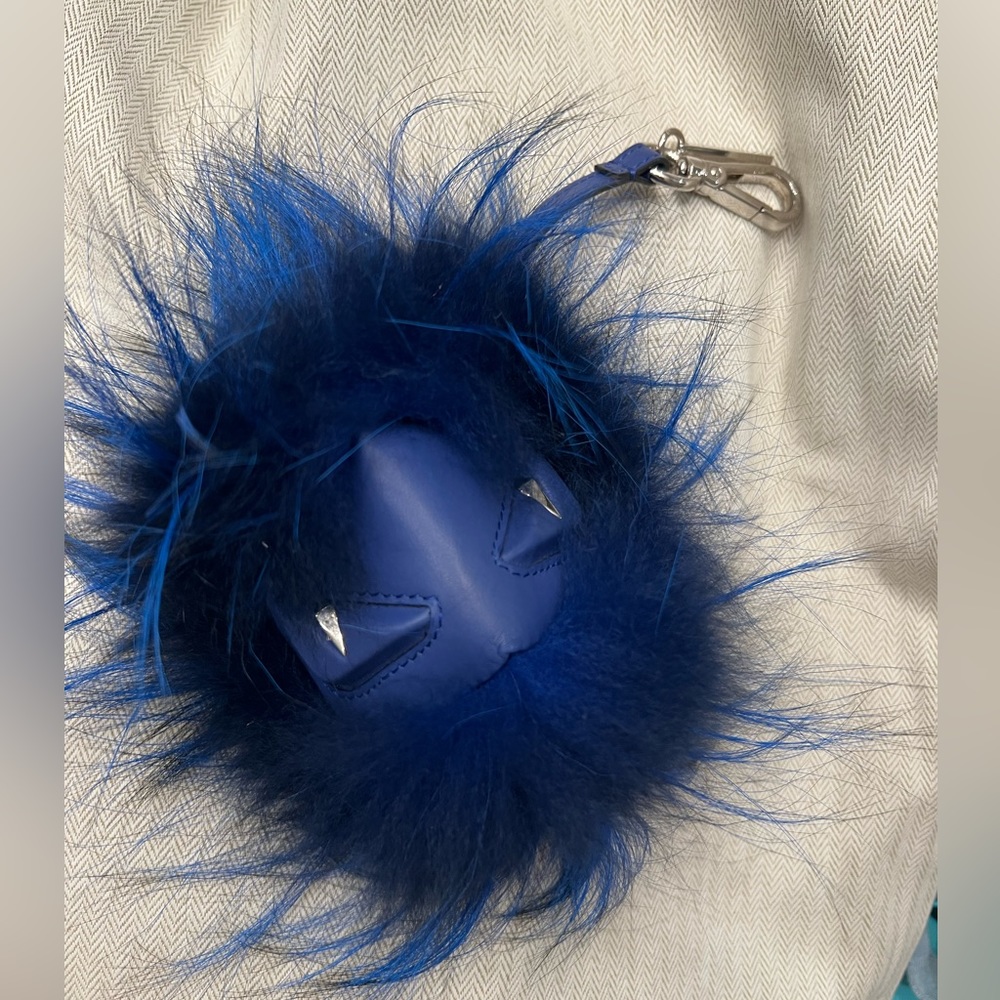 Fendi monster keychain/ bag charm